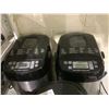 Image 2 : 2 HAMILTON BEACH BREAD MAKERS, BREVILLE COFFEE GRINDER, BELLA PRO SERIES AIR FRYER