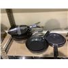 Image 1 : ASSORTED BRAND PANS : GREEN PAN, CIRCULON, OXO, AND MORE