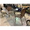 Image 2 : 3 PIECE WICKER PATIO BISTRO SET