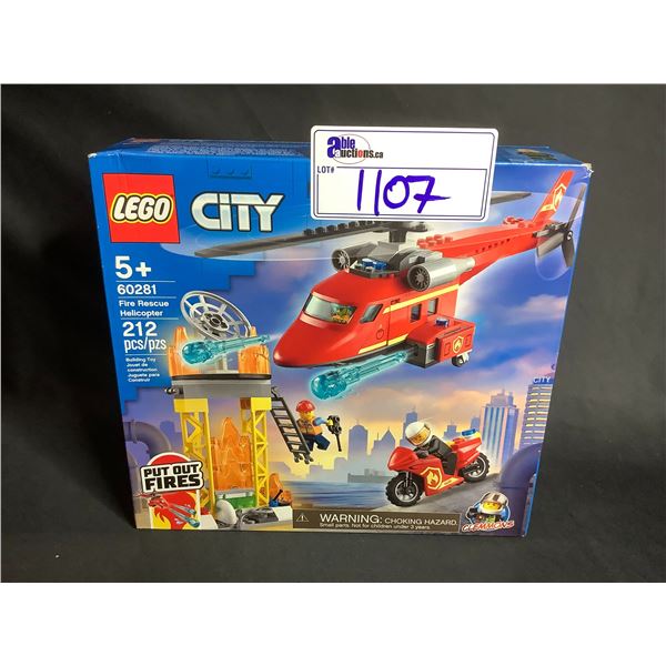 *NEW* LEGO CITY FIRE RESCUE HELICOPTER 60281