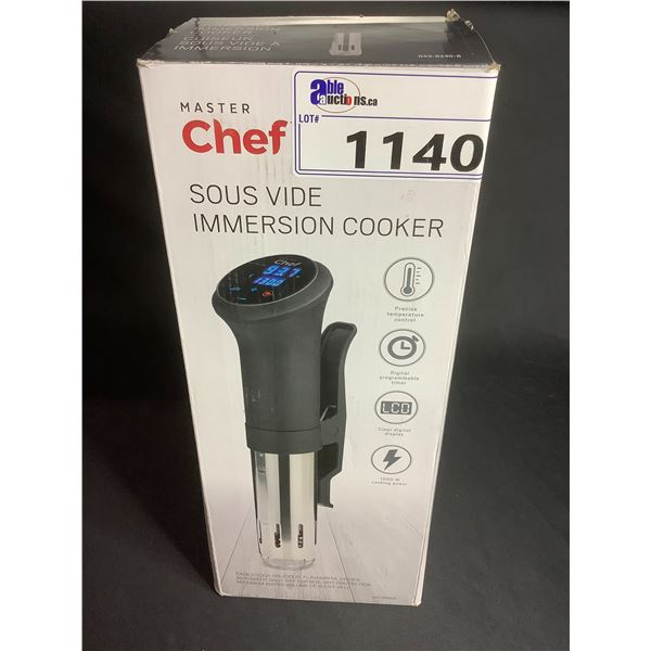 *NEW* MASTER CHEF SOUS VIDE IMMERSION COOKER