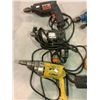 Image 2 : LOT OF ASSORTED ELECTRIC DRILLS & GRINDER