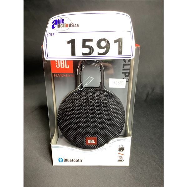 *NEW* JBL BY HARMEN CLIP 3 PORTABLE WATERPROOF SPEAKER