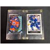 Image 1 : 2 O-PEE-CHEE NHL ROOKIE CARDS: CONNOR MCDAVID (W4FPR) & AUSTON MATTHEWS (RAP9J)