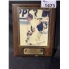 Image 1 : FRAMED & AUTOGRAPHED PAVEL BURE HOCKEY PICTURE WINNER OF THE CALDER MEMORIAL TROPHY 1991-92