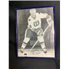 Image 1 : FRAMED & AUTOGRAPHED GORDIE HOW HOCKEY PICTURE