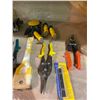 Image 2 : BOX OF TOOLS, PLANERS, CUTTERS, AND MORE