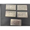 Image 2 : 5 FINE TITANIUM .999 1 TROY OUNCE BARS