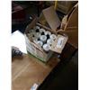 Image 1 : BOX OF ACRYL-W ACRYLIC SEALANT AND PATIO LOUNGE CHAIR