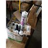 Image 2 : BOX OF ACRYL-W ACRYLIC SEALANT AND PATIO LOUNGE CHAIR
