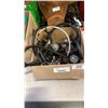 Image 2 : 2 BOXES OF COLEMAN LANTERN, FOLDING SEAT, VASE AND PROPANE HOSES