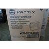 Image 2 : 3 CASES OF PACTIV CLEARVIEW HINGED LID CONTAINERS 9-1/4" X 6-1/4" X 2-5/8" - OPEN BOXES