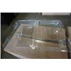 Image 4 : 3 CASES OF PACTIV CLEARVIEW HINGED LID CONTAINERS 9-1/4" X 6-1/4" X 2-5/8" - OPEN BOXES