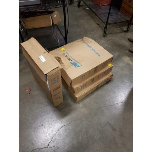 4 BOXES OF FURNACE FILTERS, 6 PER BOX