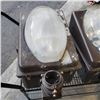 Image 3 : 2 LARGE OUTDOOR WAREHOUSE LIGHTS