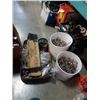 Image 1 : 2 BUCKETS AND BOX OF NAILS AND FASTENERS