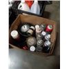 Image 2 : 3 CRATES AND BOX OF SHOP FLUIDS, VM COMPOUND, COIL AND FIN CLEANER, PAINT, INDUSTRIAL LUBRICANT