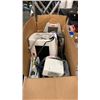 Image 2 : LOT U BOLTS AND MOUNTING PLATES , AND BOX OF MEDICAL EQIPMENT PARTS