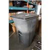 Image 1 : FLIP TOP WATSE BIN WITH WHEELS