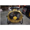 Image 1 : DEWALT 3 SPEED 18" DRUM FAN TESTED AND WORKING
