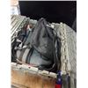 Image 2 : 2 TOTES OF STEEL TOED WORK BOOTS AND STEEL TOE RUBBER BOOTS