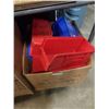 Image 3 : 4 BOXES OF VARIOUS SIZE PARTS BINS
