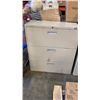 Image 2 : TWO METAL FILING CABINETS - 4 DRAWER AND 3 DRAWER