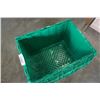 Image 2 : STACK OF 5 STORAGE TOTES WITH BUILT IN LIDS