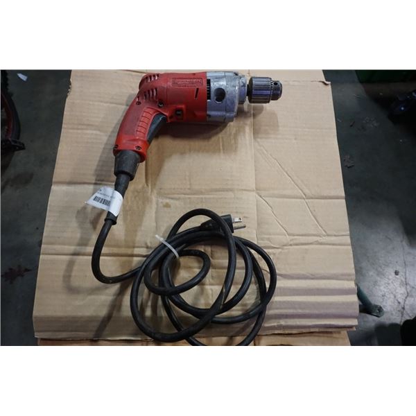 MILWAUKEE MAGNUM HOLE SHOOTER ELECTRIC DRILL - TESTED WORKING