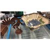 Image 8 : 2 BOXES OF ESTATE GOODS - WOODEN WARE, ETC