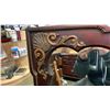 Image 2 : CARVED WOOD WALL MIRROR - CA1940s
