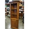 Image 1 : WOOD CORNER SHELF