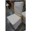 Image 2 : 4 COVERED DESIGNER DINING CHAIRS