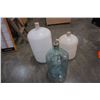 Image 8 : LOT OF WINE MAKING SUPPLIES, INCLUDING 2 CARBOYS, BUON WINE JET FILTER, WASHER, CORKER, BOTTLE FILLE