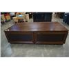 Image 2 : MODERN 2 DRAWER COFFEE TABLE