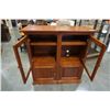 Image 14 : 4 FT 4 DOOR CABINET WITH 2 GLASS DOORS