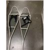 Image 2 : PAIR OF SWISS ARMY ALUMINUM WOVEN SNOWSHOES