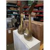 Image 1 : 2 LARGE BRASS SWANS