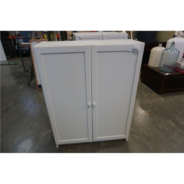 4FT TALL WHITE CABINET