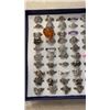 Image 2 : TRAY OF 100 NEW RINGS