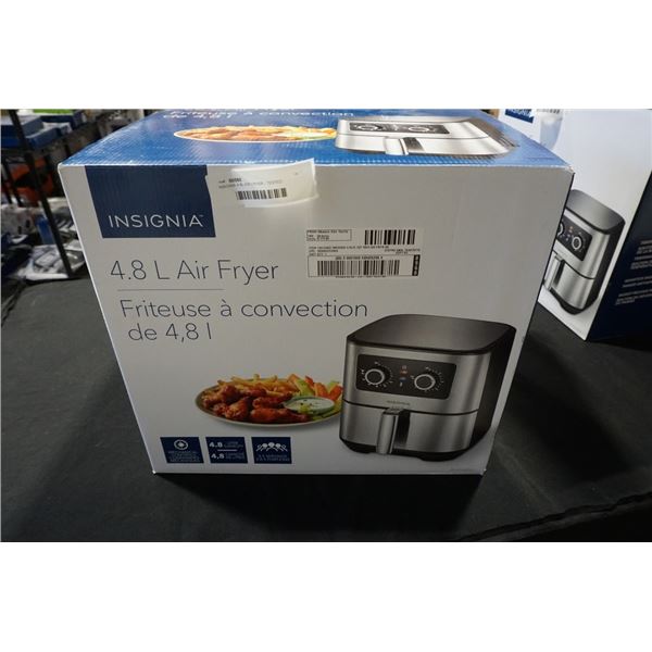 INSIGNIA 4.8L AIR FRYER - TESTED WORKING, RETAIL $219.99