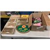 Image 1 : LOT OF VINTAGE CIGAR BOXES, SOUVENIERS, ETC
