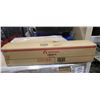 Image 2 : Costway 4.5 ft. Pre-Lit Hinged Artificial Pencil Christmas Tree with 150 Warm White Lights Retail $5