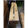 Image 2 : Costway 6.5ft Pre-Lit Hinged Pencil Christmas Tree 250 White Lights