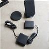 Image 2 : 2 AS NEW UBIOLABS 15W MOBILE DEVICE BUNDLE CHARGING DOCKS ONE ADJUSTABLE, ONE PAD RETAIL $120 BOTH H