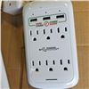 Image 2 : 5 AS NEW TIMER PLUG, 6 OUTLET USB AND SMART WIFI PLUGS RETAIL $95