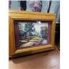 Image 3 : 4 DECORTATIVE FRAMED PICTURES, 2 ARE THOMAS KINKADE