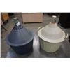Image 1 : 2 GLASS WINE DEMIJOHNS CARBOYS