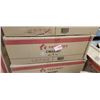 Image 2 : Costway 6 Feet Artificial Snow Decorated Flocked Hinged Christmas Tree with Metal Stand Retail $170
