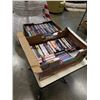 Image 1 : LARGE TRAY OF CDS AND LARGE TRAY OF DVDS